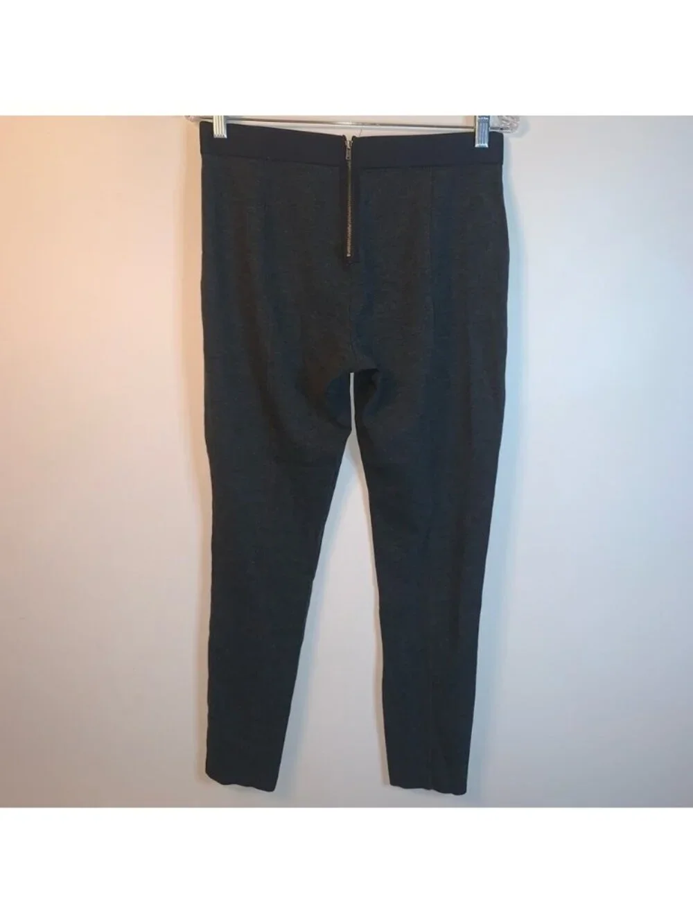 J. Crew Grey High Rise Dress Pants Skinny 12